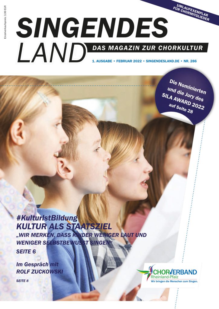 Cover Zeitschrift Singendes Land